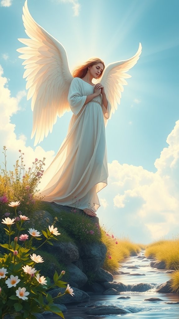 guardian angels stock image