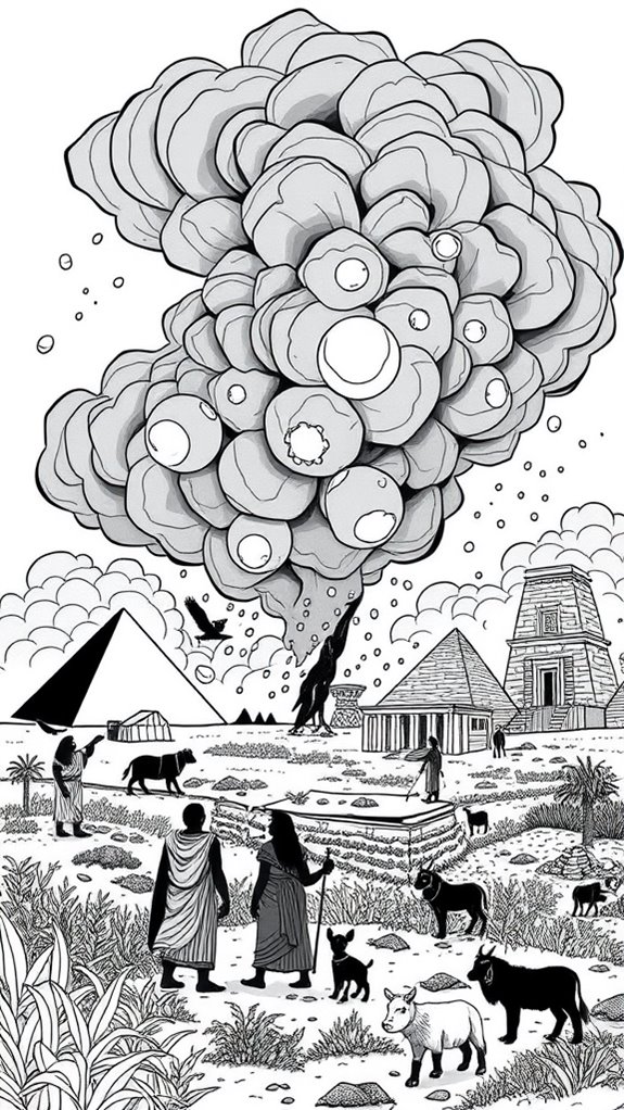 hail storm coloring fun