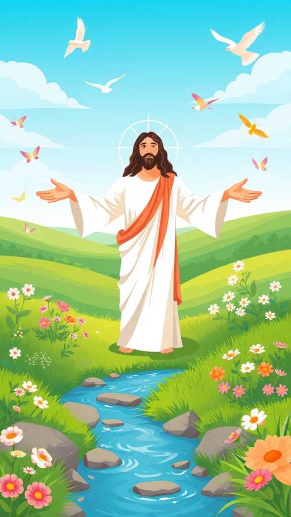 healing nature through jesus