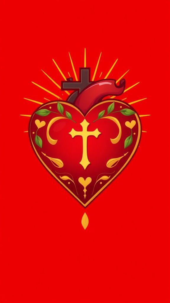 heart shaped bible verse clipart