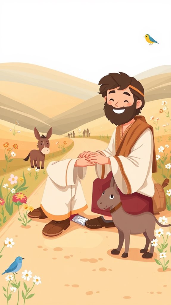 heartwarming good samaritan scene