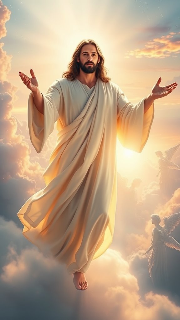 heavenly ascent of christ
