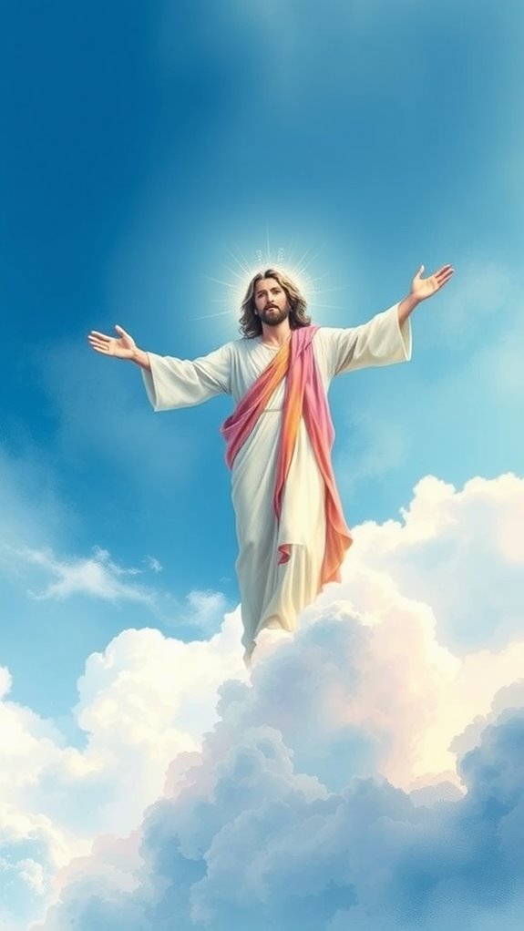 heavenly ascent of jesus