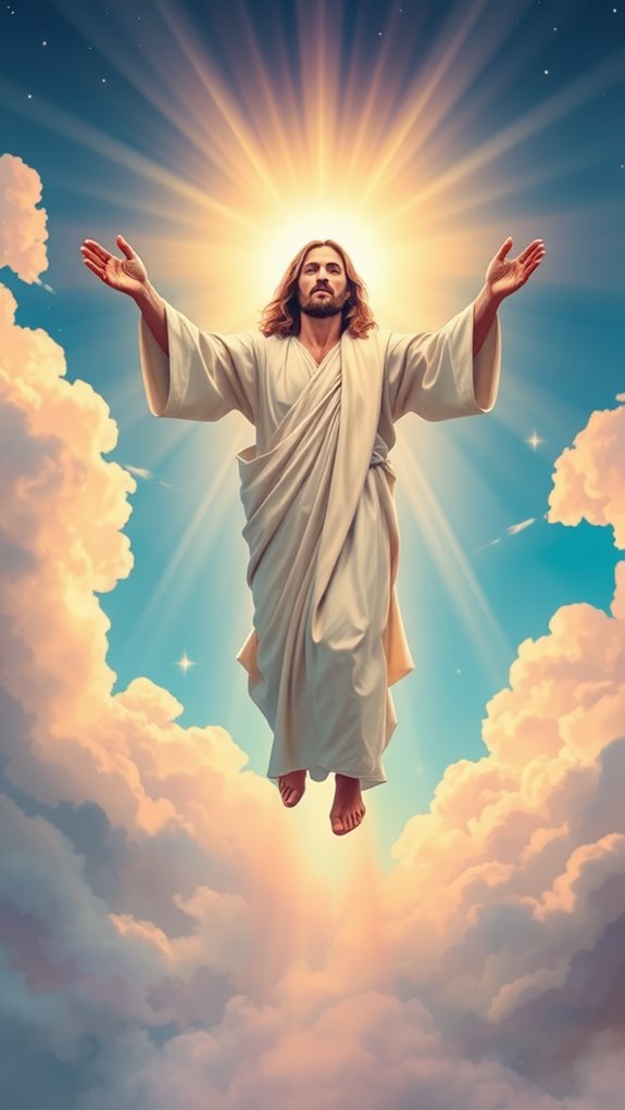 heavenly rise of christ