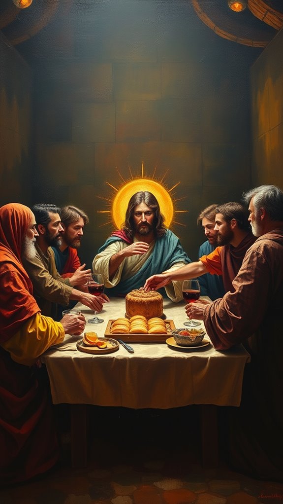 holy week religious artwork