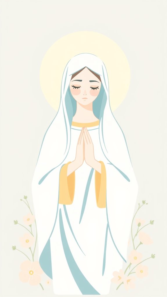 immaculate conception clipart design