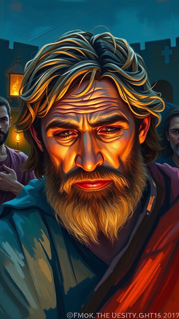 impressionist artwork depicting jesus