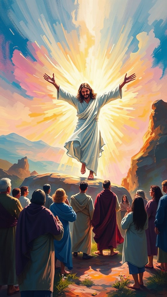 impressionist depiction of resurrection