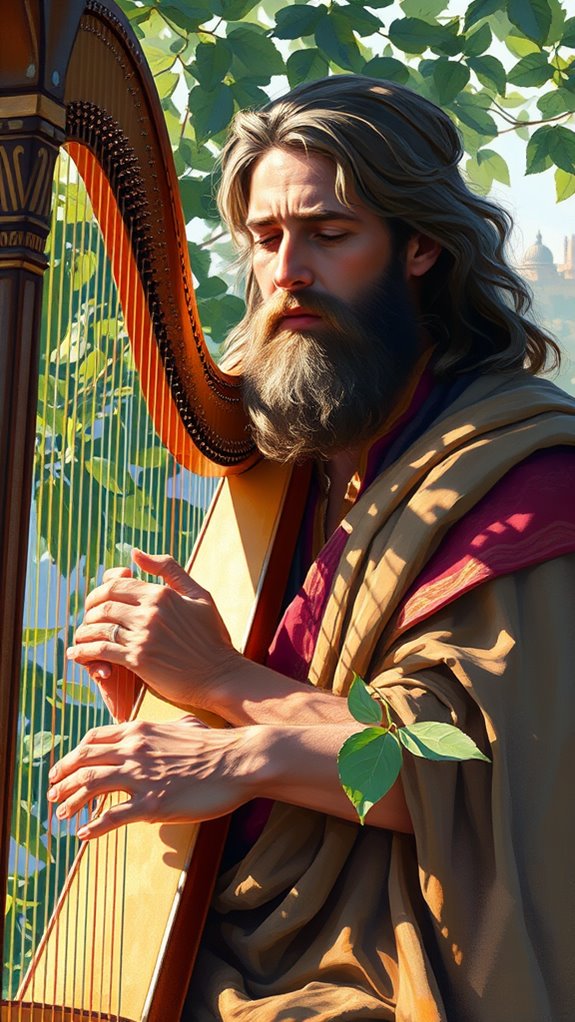 impressionist king david artwork