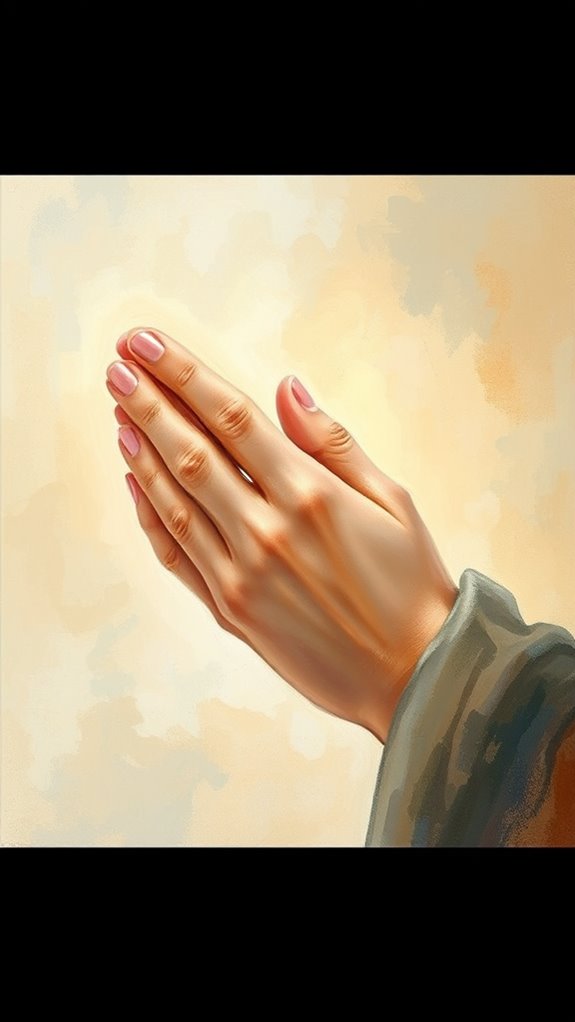impressionist painting of prayer