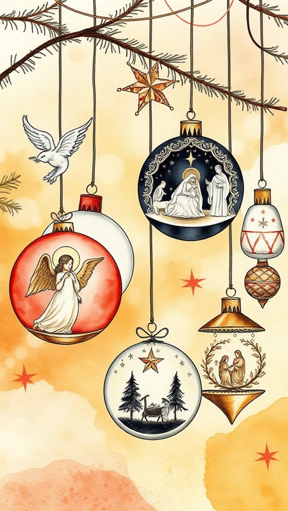 ink wash ornament art