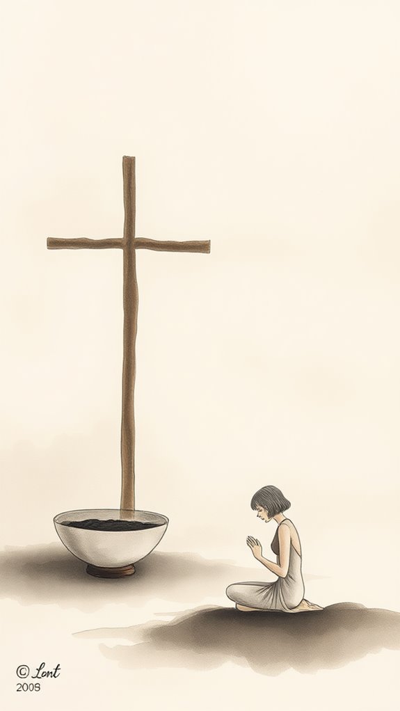 ink wash prayer art