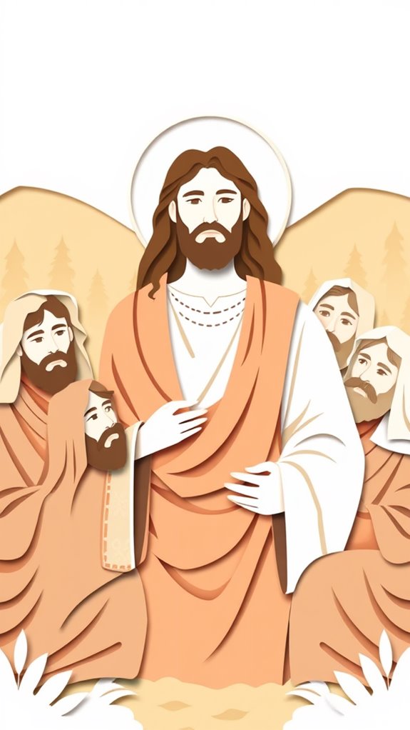 jesus and disciples artwork