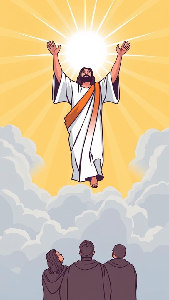 jesus ascension icon artwork