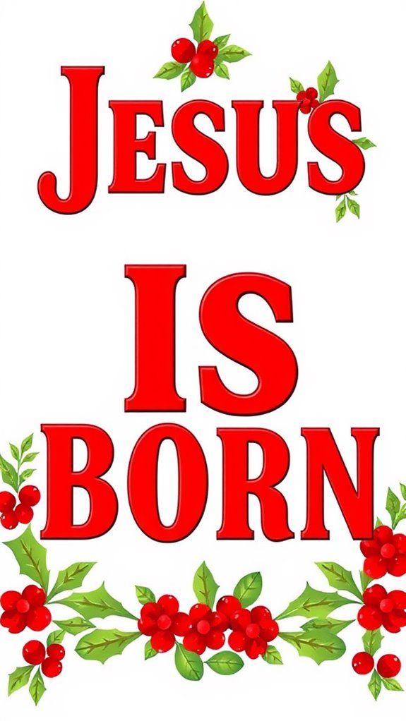 jesus birth clipart design