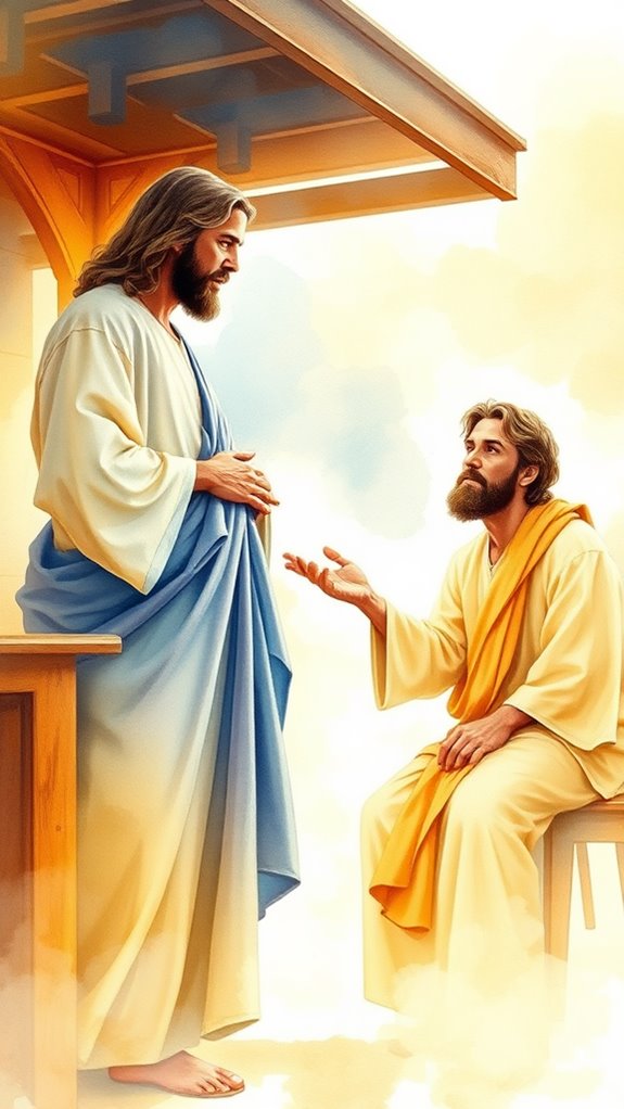 jesus calls matthew artwork