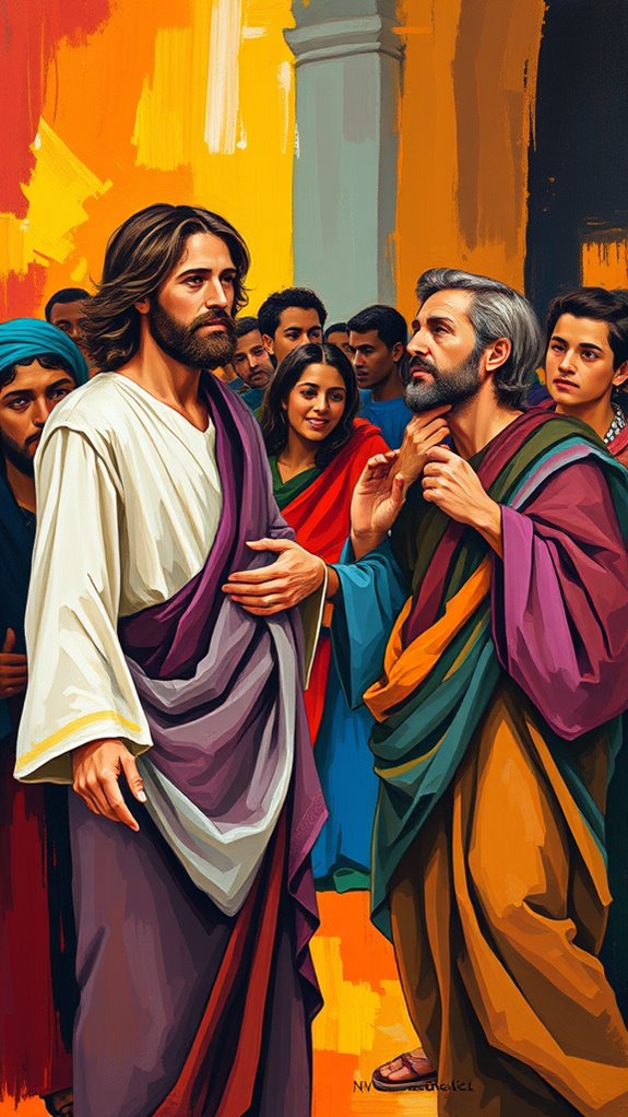 jesus calls matthew artwork