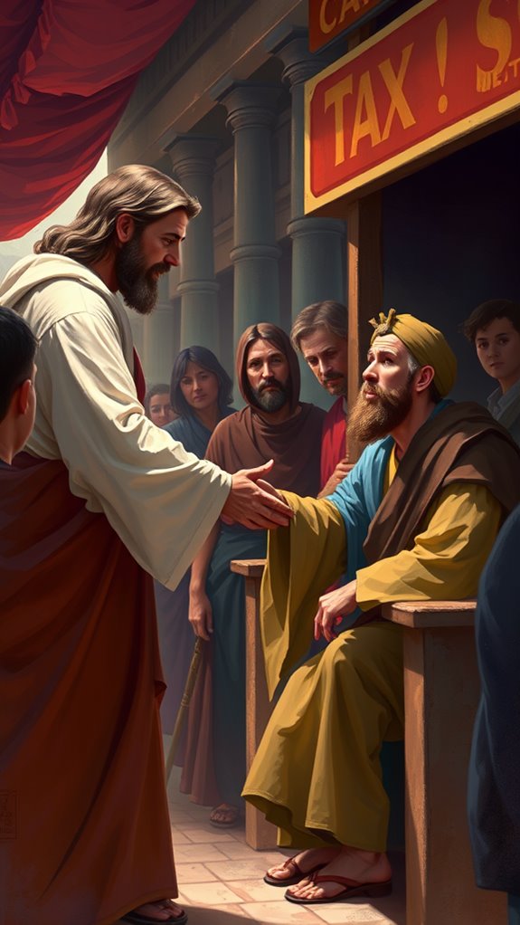 jesus calls matthew artwork