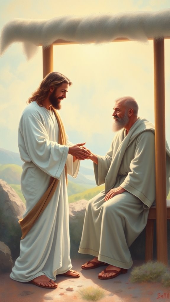 jesus calls matthew artwork