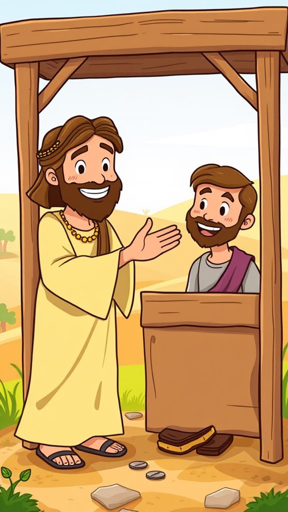 jesus calls matthew illustration