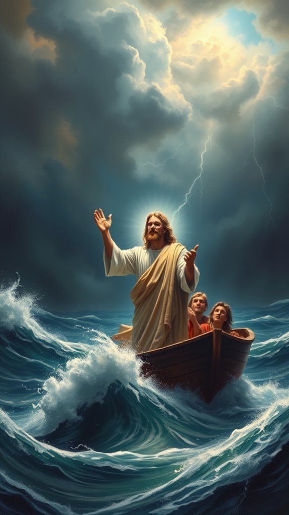 jesus calming the storm