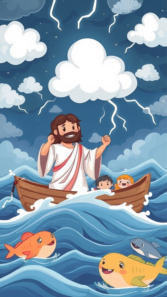 jesus calms the storm
