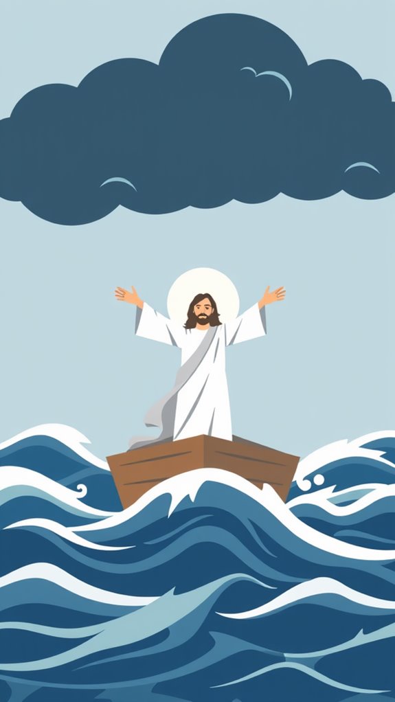 jesus calms the storm