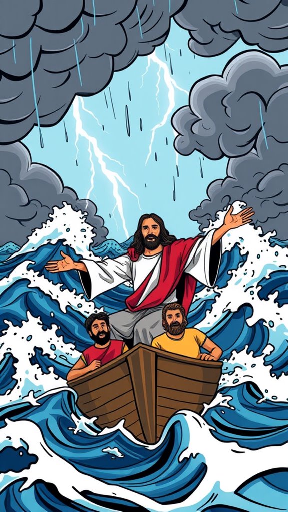 jesus calms the storm