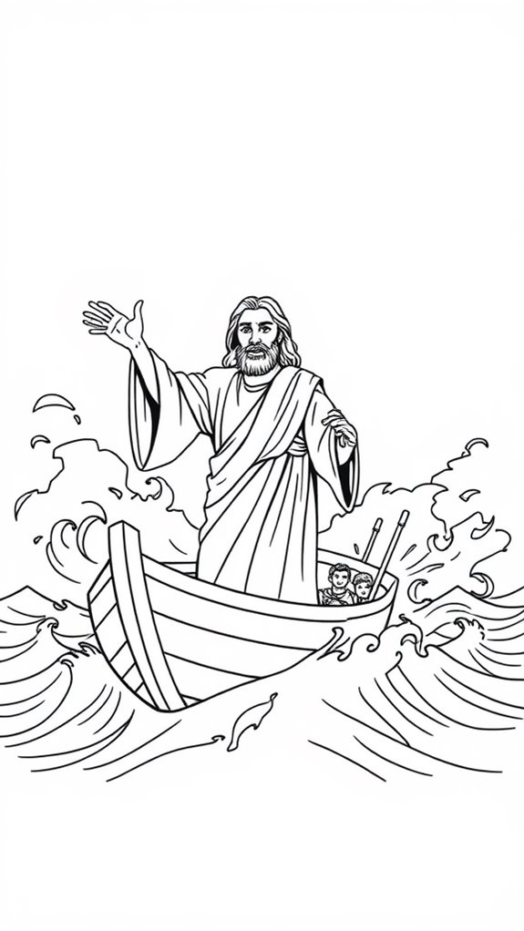 jesus calms the storm