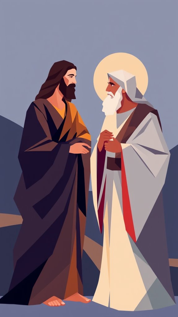 jesus conversing with nicodemus