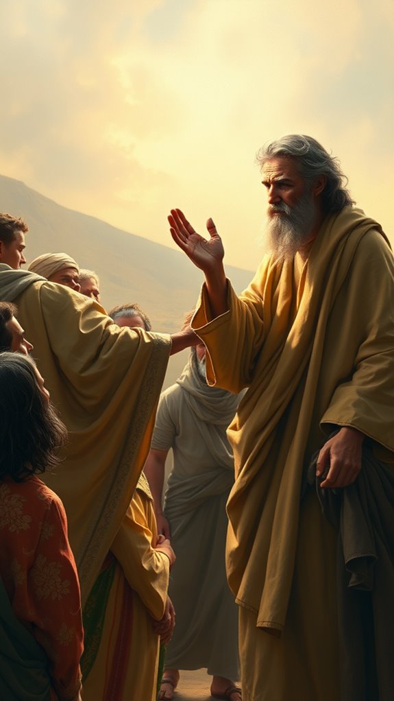 jesus cures leper miraculously