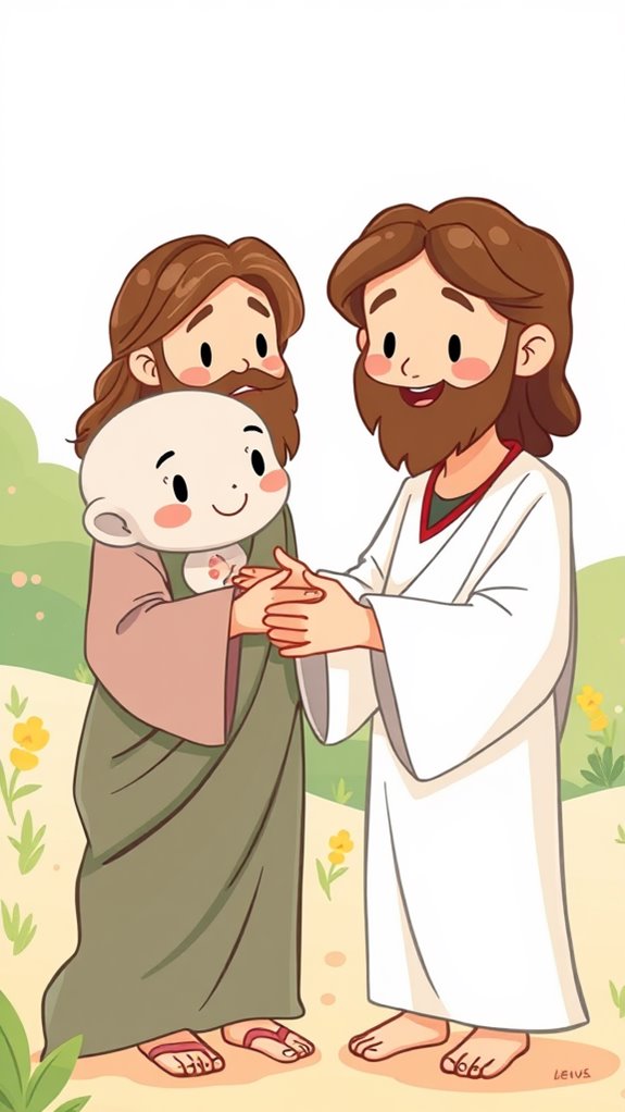 jesus cures leprosy beautifully