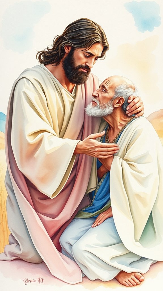 jesus cures leprosy beautifully