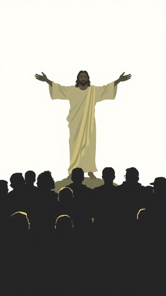 jesus disciples silhouette clipart