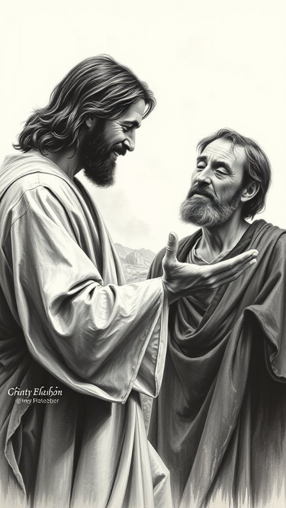 jesus forgives peter beautifully