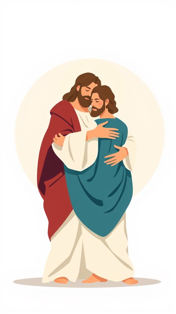 jesus forgives peter illustration