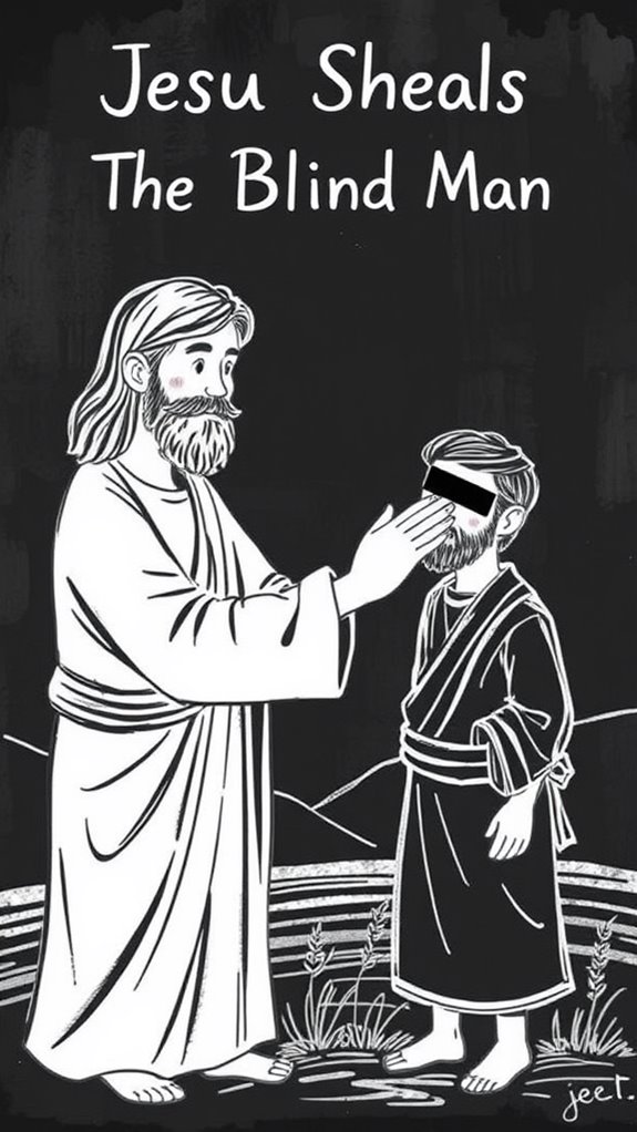 jesus heals blind man