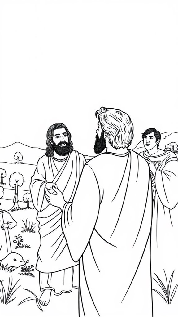 12 Jesus Heals The Blind Man Coloring Pages - Printable & Free To ...