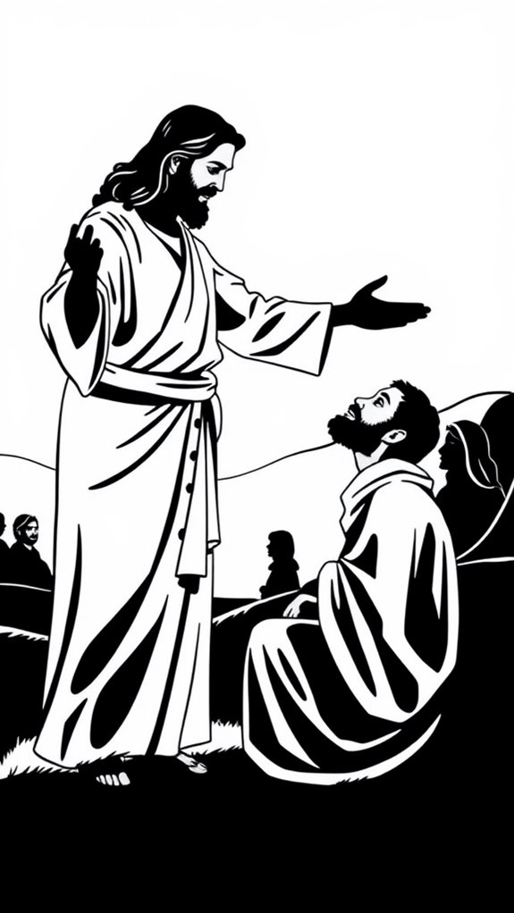 jesus heals blind man