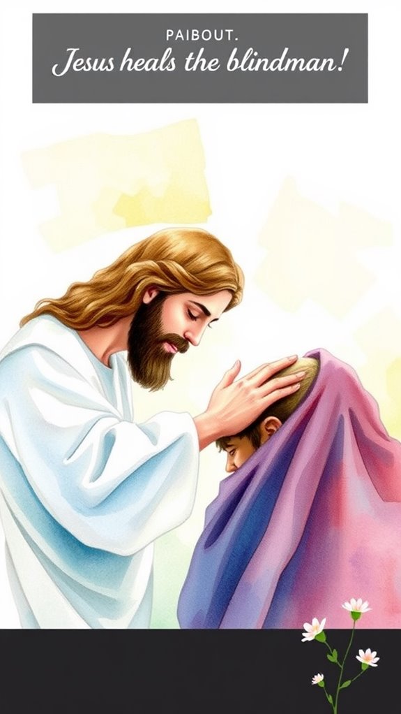 jesus heals blind man