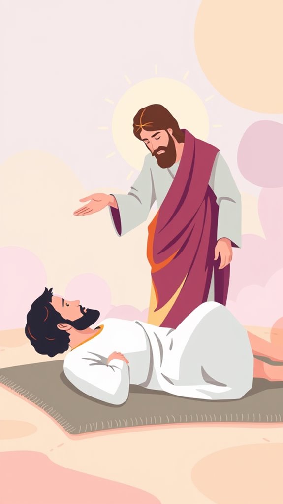 jesus heals paralyzed man