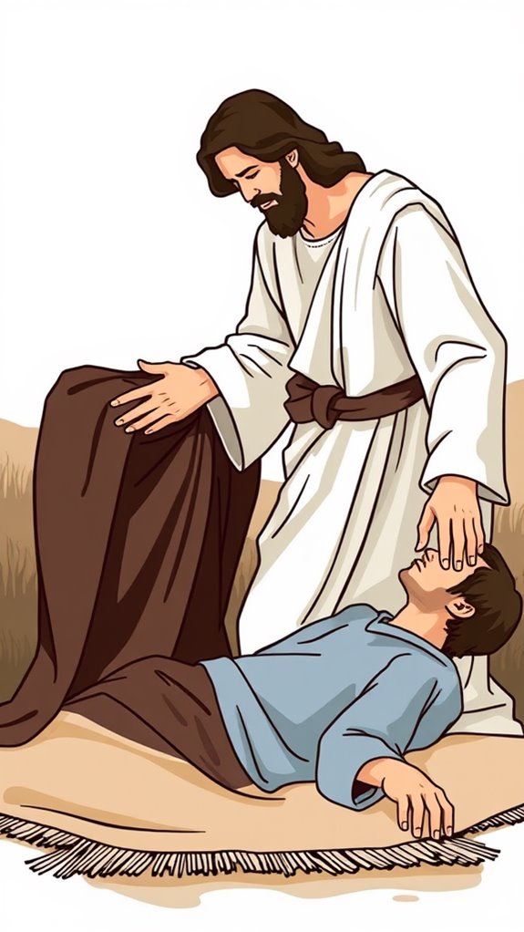 jesus heals paralyzed man
