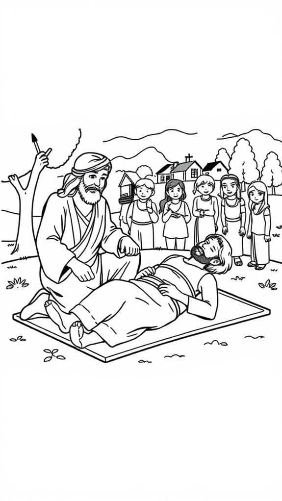 jesus heals paralyzed man