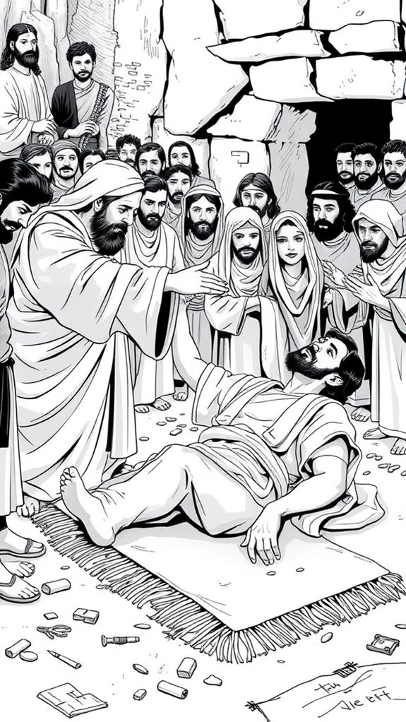 jesus heals paralyzed man