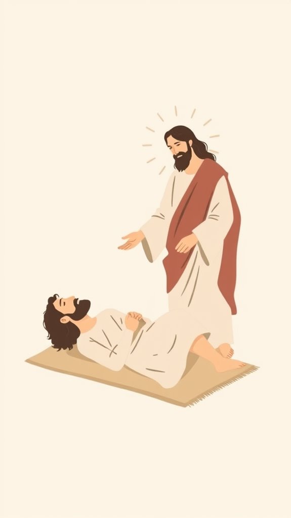 jesus heals paralyzed man