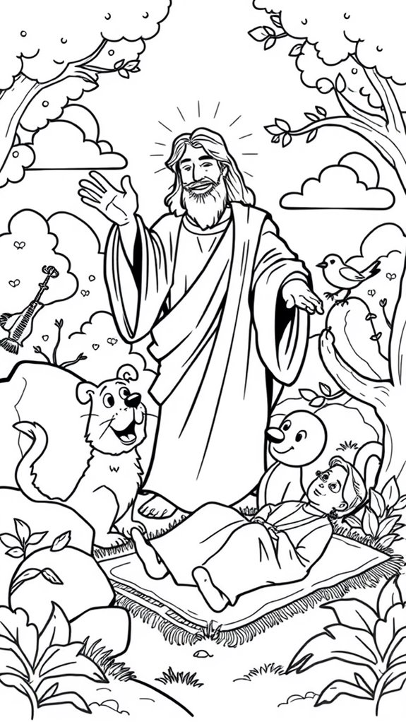 jesus heals paralyzed man
