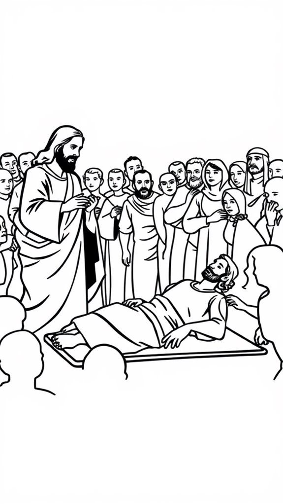 jesus heals paralyzed man