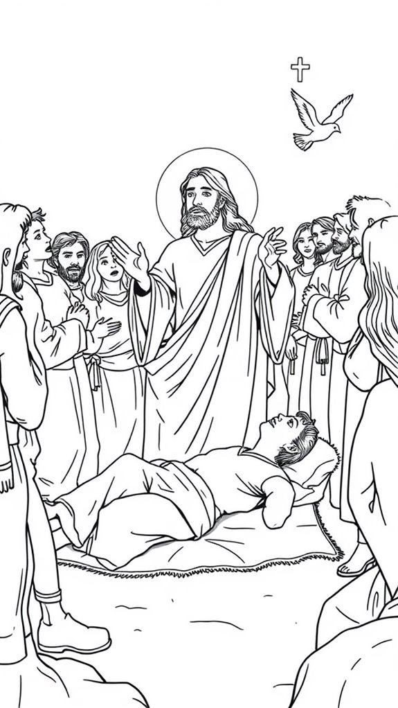 jesus heals paralyzed man