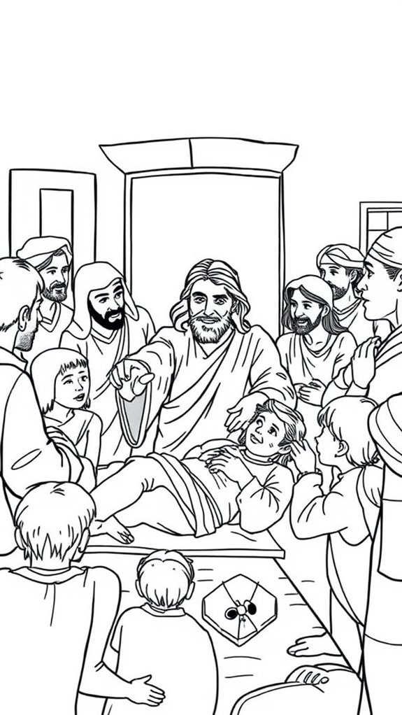 jesus heals paralyzed man