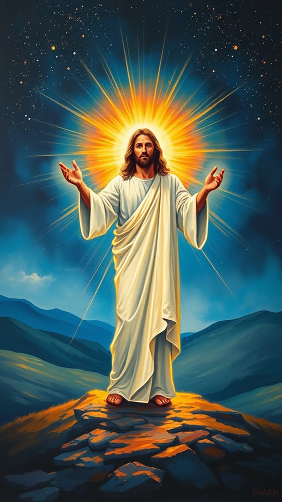 jesus illuminates with art